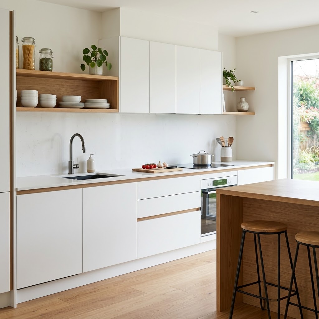 Sentuhan Modern & Hangat untuk Dapur Impian Anda